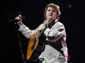 Lewis Capaldi on the opening night of his UK tour at First Direct Arena, Leeds. Picture: Anthony Longstaff