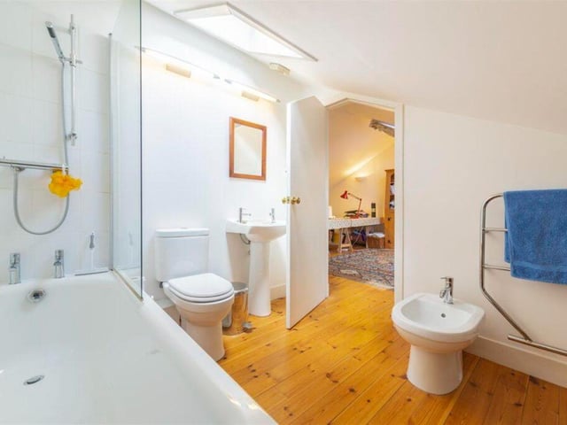 The house has four bathrooms.