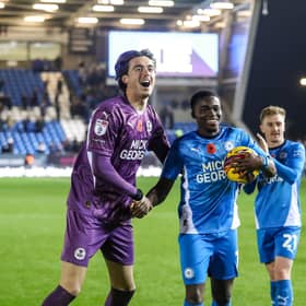 Peterborough United’s Kwame Poku