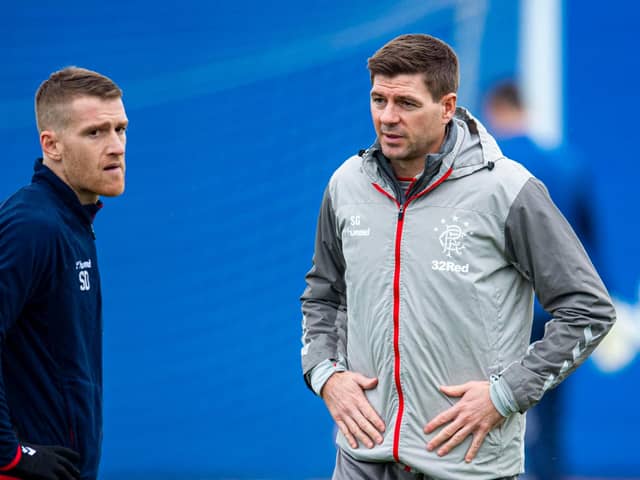 Steven Davis was left 'disappointed' with the departure of Rangers manager Steven Gerrard. (Photo by Bill Murray / SNS Group)