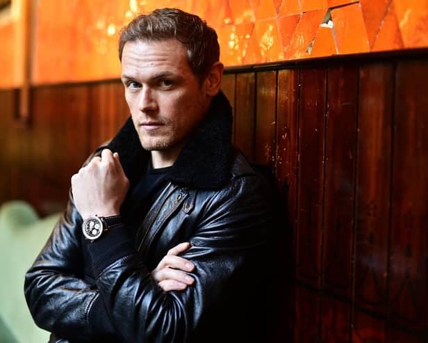 Actor Sam Heughan. Picture: John Devlin