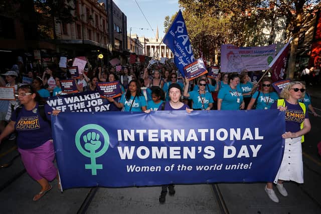 International Women's Day is marked on March 8 all over the world (Picture: Daniel Pockett/Getty Images)