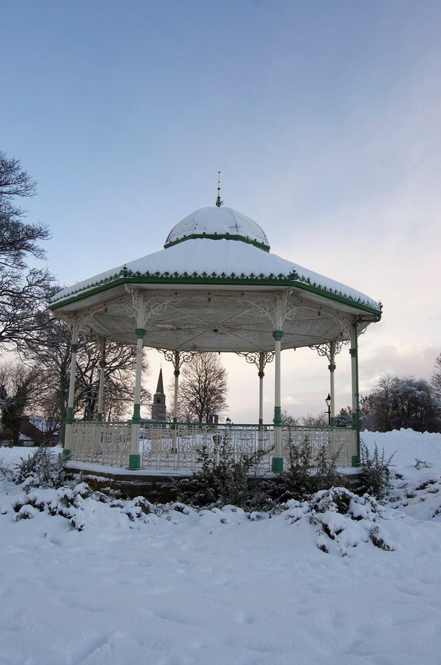 Peel Park bandstand