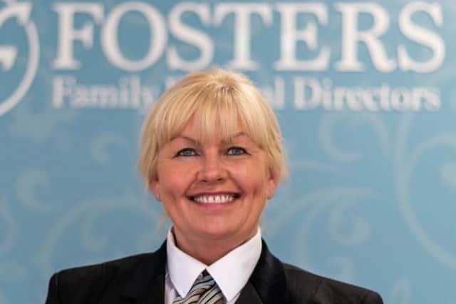 Experienced funeral arranger Julie is always on hand at Fosters