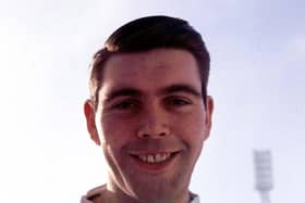 John Hughes, the former Celtic forward, pictured during season 1965/66, has passed away at the age of 79.
