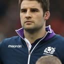 Johnnie Beattie playing for Scotland
