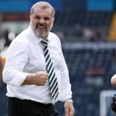 Celtic manager Ange Postecoglou after 5-0 win over Kilmarnock at Rugby Park (Photo by Craig Williamson / SNS Group)