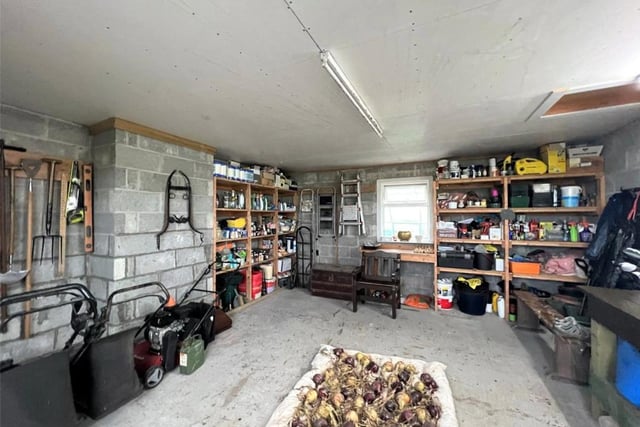 The garage.