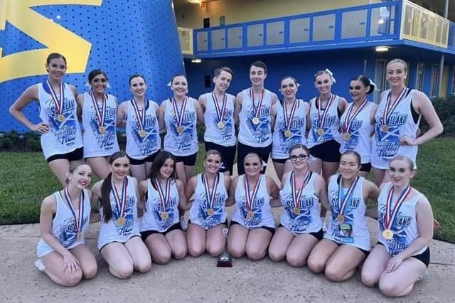 Bethany Romer was delighted to secure gold with her fellow Team Scotland competitors at the event in Orlando.