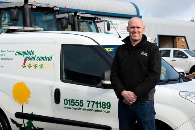 Complete Weed Control director Keith Gallacher
