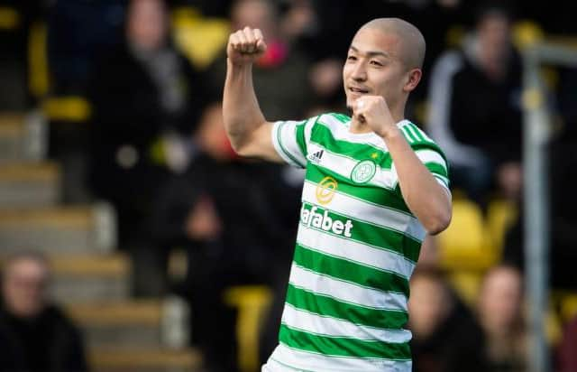 Celtic's Daizen Maeda has scored six times since his January transfer - including away at Livingston and the weekend win over Ross County. (Photo by Paul Devlin / SNS Group)