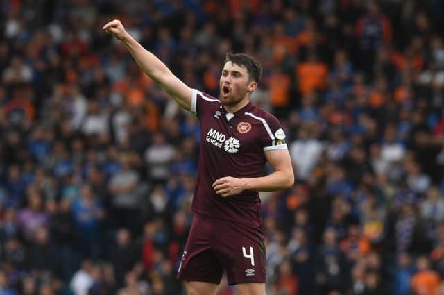 John Souttar was outstanding for Hearts in the Scottish Cup final.