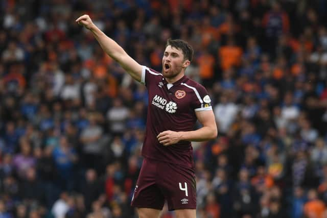 John Souttar was outstanding for Hearts in the Scottish Cup final.