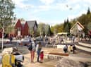 Artist's impression of part of the planned Lomond Banks development
Pic: Lomond Banks