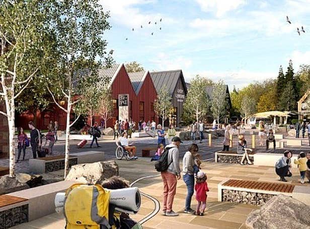 Artist's impression of part of the planned Lomond Banks development
Pic: Lomond Banks