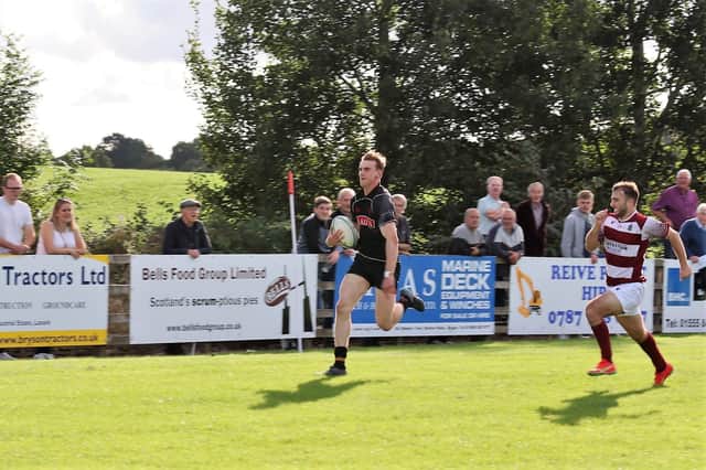 Biggar thrashed Watsonians 45-6 on their last league outing on September 18 (Pic by Nigel Pacey)