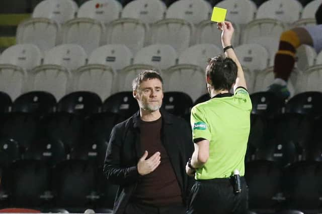 Motherwell manager Graham Alexander during a previous trip to St Mirren