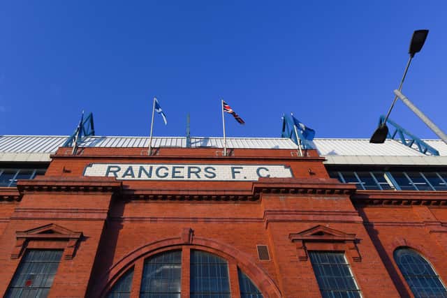 Rangers have been valued at £100m by a football finance expert amid interest from American investor Kyle Fox. (Photo by Craig Foy / SNS Group)