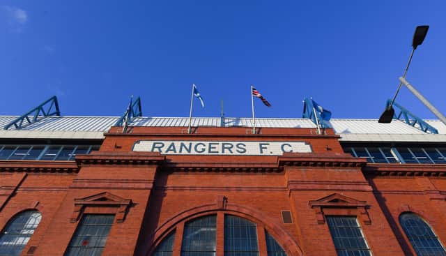 Rangers have been valued at £100m by a football finance expert amid interest from American investor Kyle Fox. (Photo by Craig Foy / SNS Group)
