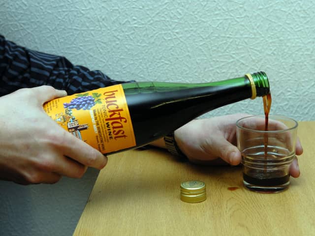 Buckfast Tonic Wine, a brand of fortified wine. 