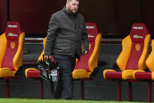 Alan Burrows has revealed that Motherwell are working with Police Scotland to track alleged culprits (Pic by Ian McFadyen)