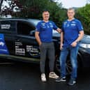 Pictured above are Kenny Logan (left) and Martin Wilson