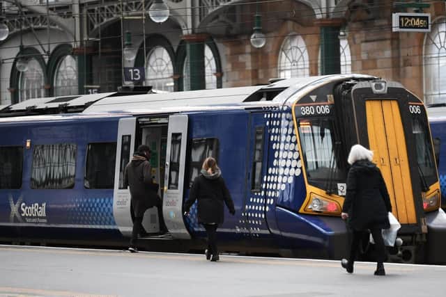 Rail passengers travelling between Edinburgh and Glasgow could face delays or cancellations amid reports of a person being struck by a train on Friday (May 27).