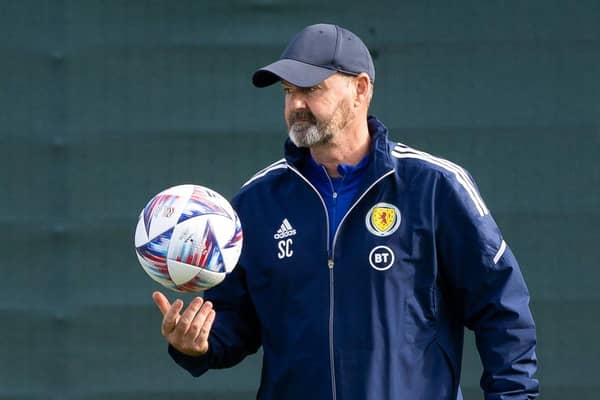 Scotland head coach Steve Clarke