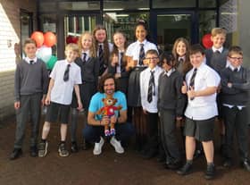 Joe Wicks visit Kirkhill Primary
