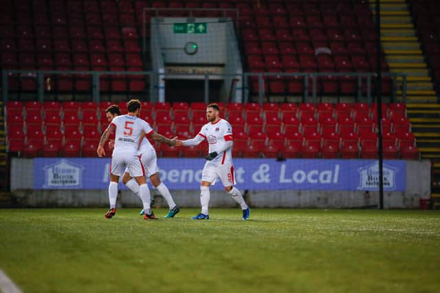 David Goodwillie scored 109 goals in his first spell at Clyde (pic: Craig Black Photography)