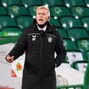Rangers head coach Malky Thomson gives instructions during the 1-0 defeat at Celtic Park. (Photo by Craig Foy / SNS Group)