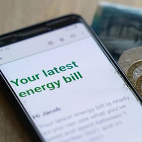 File photo dated 03/02/22 of an online energy bill, as a coalition of more than 140 organisations and MPs have called for a consultation on an energy social tariff as one third of British adults say they expect to struggle to afford their heating bills this winter.