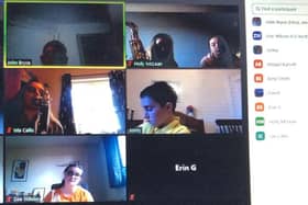 And the band played on, throughout lockdown, thanks to moving rehearsals on to Zoom.