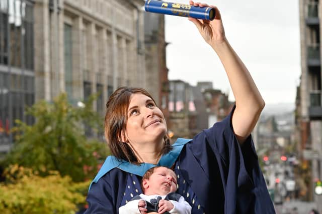 Nicola Hehir has finally realised two long held dreams, becoming a mum and getting her degree in nursing.