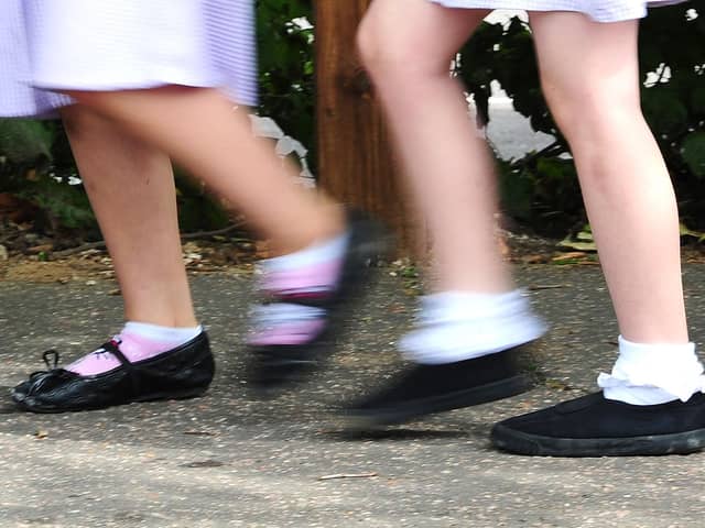 Generic photo of children going to school Radar pic