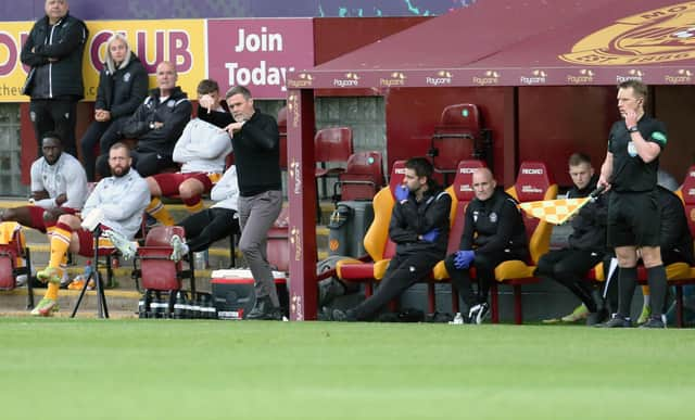 Graham Alexander is keen to conduct transfer business early this summer (Pic by Ian McFadyen)