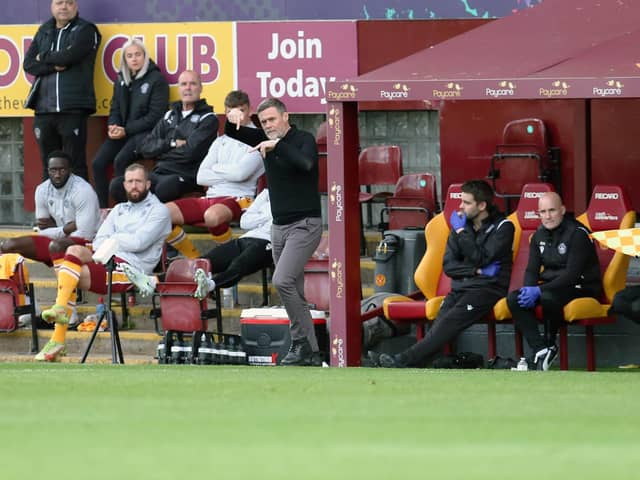 Graham Alexander is keen to conduct transfer business early this summer (Pic by Ian McFadyen)