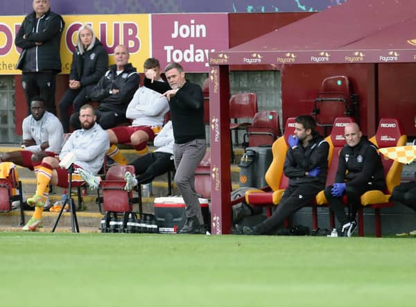 Graham Alexander is keen to conduct transfer business early this summer (Pic by Ian McFadyen)