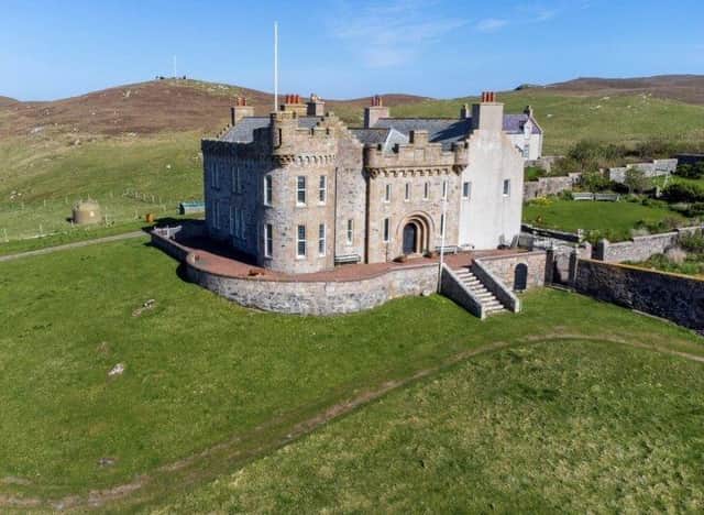 The 17th century castellated mansion with 4 reception rooms and 6 bedrooms
Pic: Savills