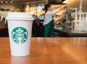 The Starbucks drive-thru will be open until later. 