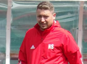 Lesmahagow boss Neil Schoneville (Pic by David Grimason)