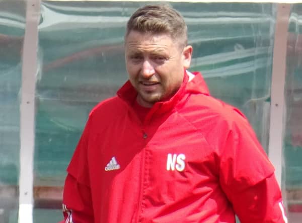 Lesmahagow boss Neil Schoneville (Pic by David Grimason)