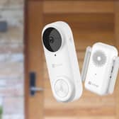 EZVIZ DB2 video doorbell.