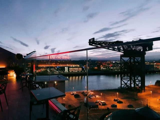 The Skybar at the Radisson Red on Tunnel Street offers "fabulous views" and deserves "top marks for the view alone".