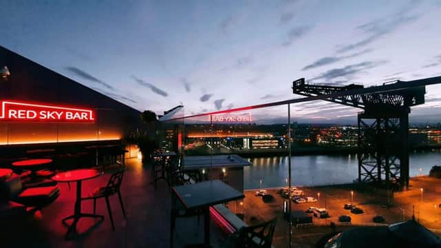 The Skybar at the Radisson Red on Tunnel Street offers "fabulous views" and deserves "top marks for the view alone".