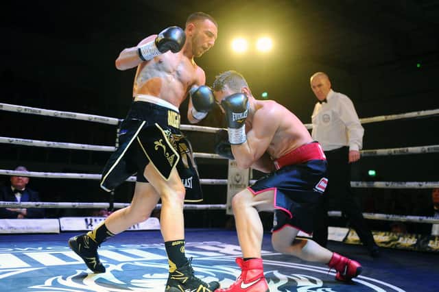 Nathaniel Collins has won all 10 of his professional fights so far (pic: Michael Gillen)