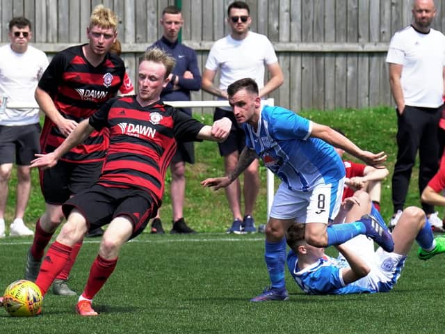 Rob Roy lost their opening match of the season at Benburb (pic: Adrian Foster-Western)