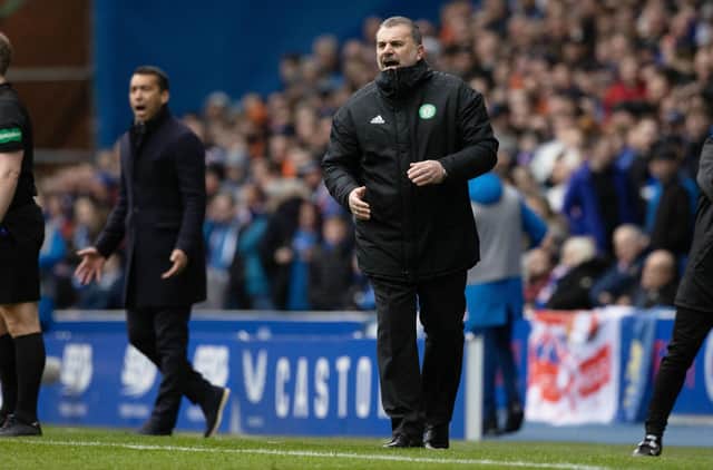 Celtic manager Ange Postecoglou. (Photo by Craig Williamson / SNS Group)