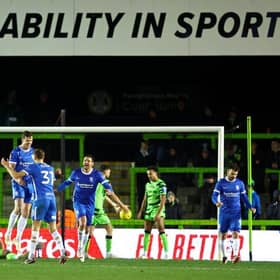 Forest Green Rovers and Birmingham City. Getty Images