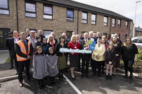 The opening of the Balgraystone Road development in Barrhead © Gibson Digital /East Renfrewshire Council 2022
